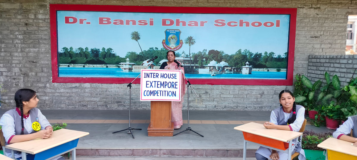 <strong>Inter House Extempore Competition</strong><br>Date: 29-April, 2024